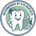 Recommended by 9/10 dentists icon